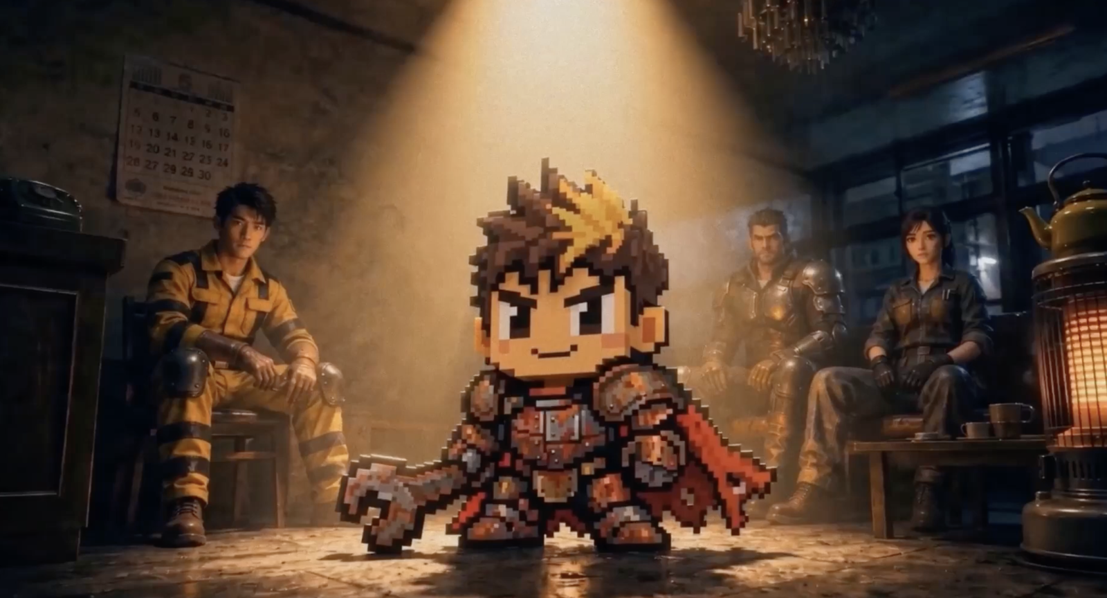 Zeke, the Pixel Hero